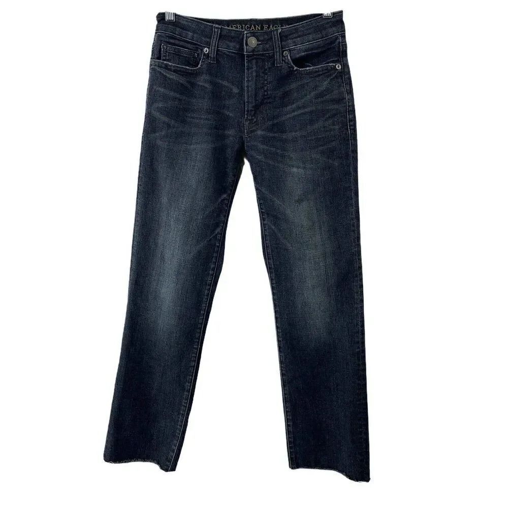 American Eagle 360 Extreme Flex Jeans Raw Hem 26
